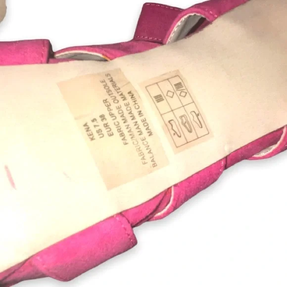 Just FAB Kena Hot Pink Polyurethane Stiletto Platform High Heels US 7.5 EU 38 - Picture 14 of 16